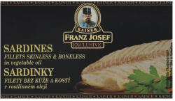 Franz Josef Kaiser Fjk Szardíniafilé Növényi Olajban 90g - delfinbuvar