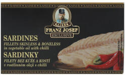Franz Josef Kaiser Fjk Szardíniafilé Olajban Chilis 90g - delfinbuvar