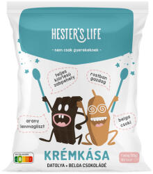 Hester’s Life Life zabkása datolyás-belgacsokis krémkása 50 g - delfinbuvar