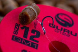 Guru QM1 Bait Bands 12 Füles, Szakáll Nélküli Monofil Előkötött Horog 8db (GRR116)