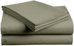  Cearsaf din bumbac SLUB 140x240 cm bej-cenusiu, 100% bumbac Dimensiune: 140 x 240 cm