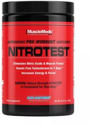 MuscleMeds Nitrotest 2 in 1 Pre-Workout + Test Booster (blue raspberry 474 gr) 474 gramm