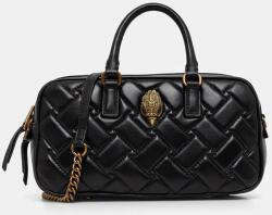 Kurt Geiger London bőr táska KENSINGTON fekete, 3580900109 - fekete Univerzális méret
