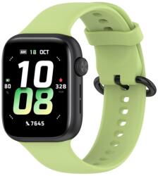  SILICONE Cserélhető heveder Honor-hoz Watch 5 világoszöld