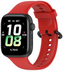 SILICONE Cserélhető heveder Honor-hoz Watch 5 piros