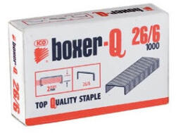 Boxer-Q Tűzőkapocs Boxer-Q 26/6 1000 db/doboz (7330060000)