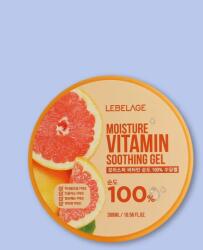 Lebelage Moisture Vitamin Purity 100% Soothing Gel Grapefruit hidratáló gél - 300 ml