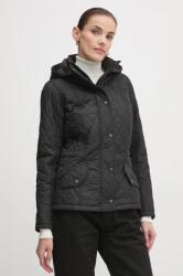 Barbour rövid kabát Millfire Quilt női, fekete, átmeneti, LQU0665 - fekete 36