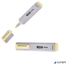FlexOffice Szövegkiemelő, 1-4 mm, FLEXOFFICE "HL05 Eco Style", sárga (FO-HL05/ECO) - alter