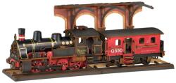 Rolife Puzzle 3D, Tren cu aburi vintage, Rolife, 405 piese