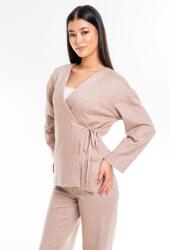 Hermosa Bluza uni tricotata GIZEL, bej