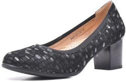 KARISMA Pantofi eleganti piele naturala texturata, JYDH291-23-L787 O7-I