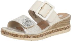 Remonte Sandale femei din piele de caprioara bej vanilie D3068-60