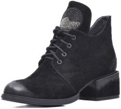 KARISMA Botine retro, piele naturala, JYJY50011A 01-I