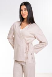 Hermosa Bluza uni tricotata GIZEL, crem