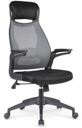 Halmar Scaun de birou SOLARIS negru-gri