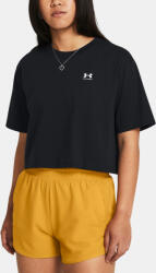 Under Armour UA Boxy Crop Logo SS Tricou Under Armour | Negru | Femei | S