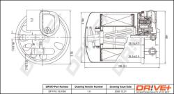 Dr! ve+ filtru combustibil Dr! ve+ DP1110.13. 0163 (DP1110.13.0163) - automobilus
