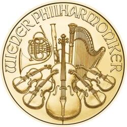  Bécsi Filharmonikusok (2025) - 1/25 Oz - arany befektetési érme