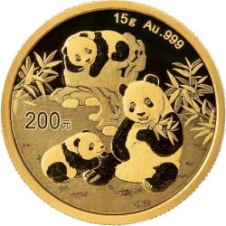 Panda (2025) - 15g - arany befektetési érme