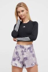 Adidas edzős hosszú ujjú Hyperglam fekete, IN6773 - fekete M