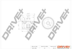 Dr! ve+ Filtru ulei Dr! ve+ DP1110.11. 0072 (DP1110.11.0072) - automobilus