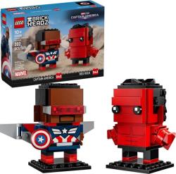 LEGO® BrickHeadz - Amerika Kapitány és Vörös Hulk figurák (40668)