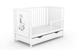 Vessanti Patut cu sertar VESSANTI BERTA GIRAFA - Alb (EDIPCSVBGA) - toysforkids