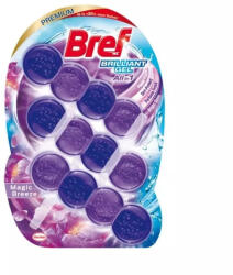 WC illatosító gél 3 x 42 gr Brillant Blokk Bref Magic Breeze - tobuy