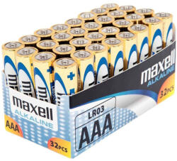 Elem AAA mikro LR03 zsugorfóliás alkaline 4 db/csomag, Maxell