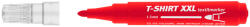 Textilmarker 1-3 mm kerek ICO T-SHIRT XXL piros - tobuy