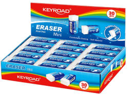  Radír, PVC 30 db/display Keyroad