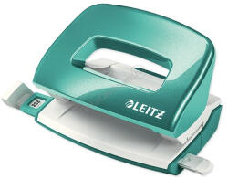 Lyukasztó 10lap fém testű mini Leitz Nexxt Wow jégkék - tobuy