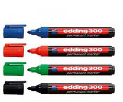 Alkoholos marker 1, 5-3mm, kerek Edding 300 zöld