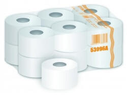  Toalettpapír 2 rétegű közületi átmérő: 19 cm 100 % cellulóz 125 m/tekercs 12 tekercs/karton Peppy_53096A - tobuy