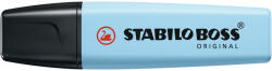 Szövegkiemelő 2-5mm, vágott hegyű, STABILO Boss original Pastel jeges kék