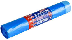  Szemeteszsák önzáró szalaggal 110 liter 60 x 100 cm 10 db/tekercs Mazzini_kék - tobuy