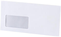 Boríték LA4 enyvezett bélésnyomott bal ablakos 45x90mm 110 × 220mm B20A15 Bluering® fehér