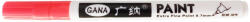  Lakkmarker 0, 8mm, kerek piros - tobuy