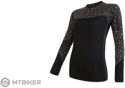Sensor MERINO IMPRESS női póló, fekete (S) - mtbiker - 32 799 Ft