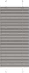 vidaXL pliszírozott redőny antracit 55x150 cm szövetszélesség 54, 4 cm (4015083)