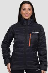 GymBeam Puffer női kabát Black/Orange - GymBeam XL