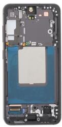 GH82-33289B Samsung Galaxy S24 OEM OLED kijelző, érintővel Szürke kerettel, előlap EU verzió (Marble Grey) (GH82-33289B)