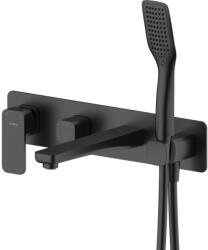 Oltens Hadsel kád és zuhany csaptelep süllyesztett fekete matt 34109300 (34109300)