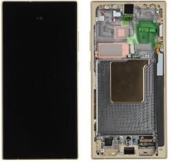 Samsung GH82-33396C Gyári Samsung Galaxy S24 Ultra OLED kijelző érintővel sárga (Titanium Yellow), EU version (GH82-33396C)