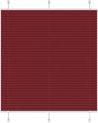 vidaXL pliszírozott redőny Bordeaux piros 115x100 cm szövetszélesség (4015231)