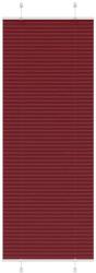 vidaXL pliszírozott redőny Bordeaux piros 75x200 cm Szövetszélesség (4015257)