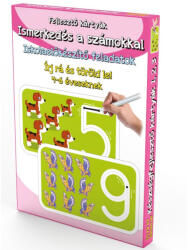  Învățarea numerelor - Carduri educative pregătitoare pentru școală pentru copii de 4-6 ani (822/040)