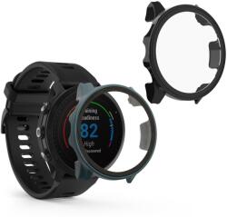 kwmobile tok Garmin Forerunner 955 Solar készülékhez, zöld/fekete, műanyag, 59312.02