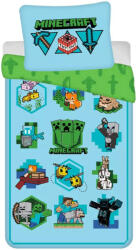 Mojang Minecraft ágyneműhuzat 140×200cm, 70×90 cm Nr 01